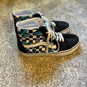 Butterfly Vans shoes high tops